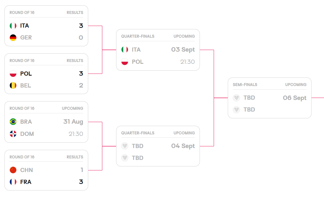 中国女排被法国队淘汰,无缘世锦赛八强